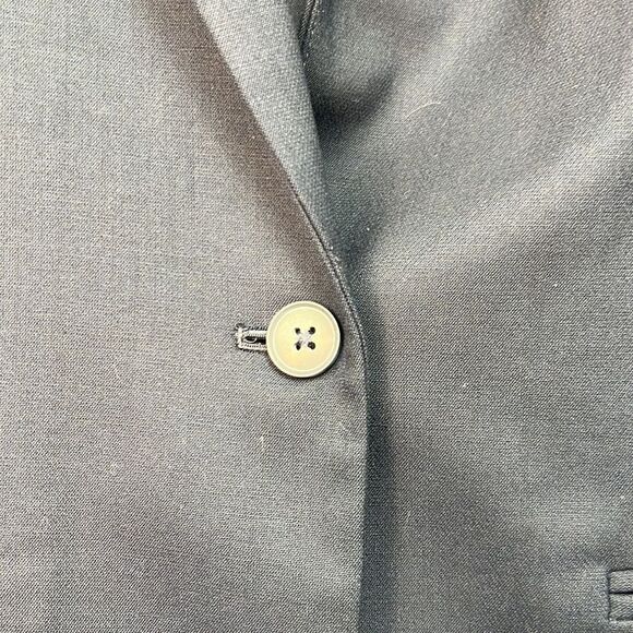 GAP Navy Blue single button blazer size 8 EUC - Picture 5 of 15